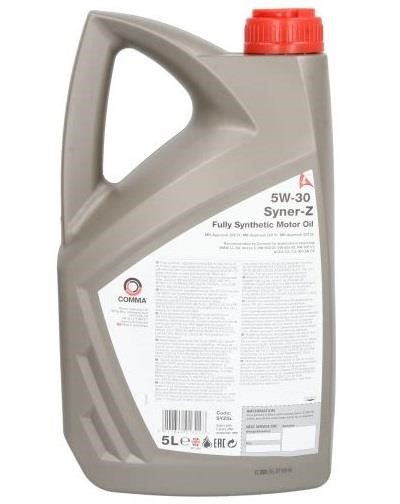 Engine oil Comma Syner-Z 5W-30, 5L Comma SYZ5L