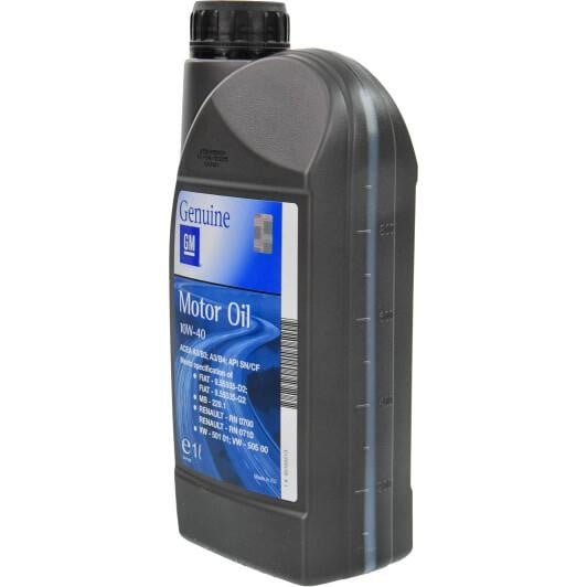 93165213 General Motors Engine oil General Motors Semi Synthetic 10W-40, 1L