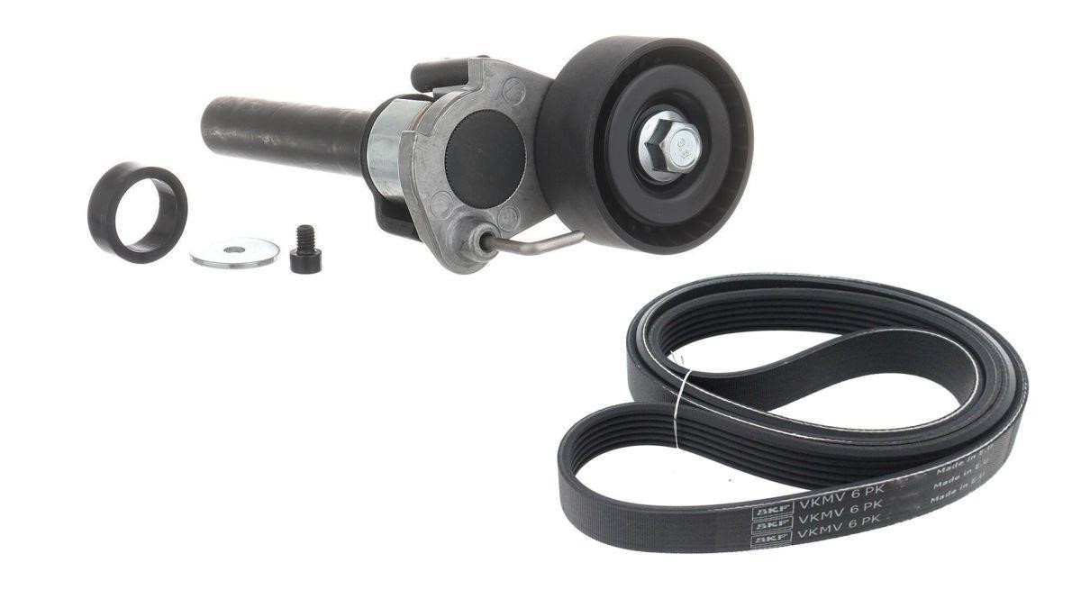 Drive belt kit Seat Altea: VKMA31112 SKF V-Ribbed Belt Set