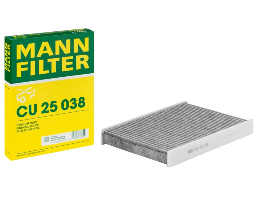 Air conditioning filter Lexus LX: CUK25038 Mann-Filter Filter, cabin air