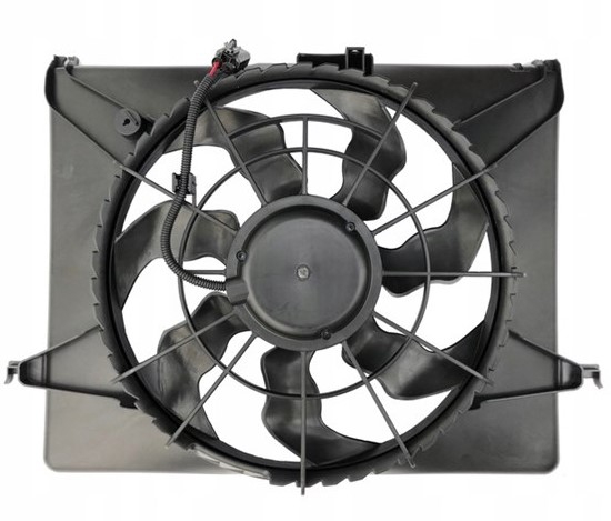Radiator cooling fan Hyundai Santa Fe: 253802B700 Hyundai/Kia Hub, engine cooling fan wheel
