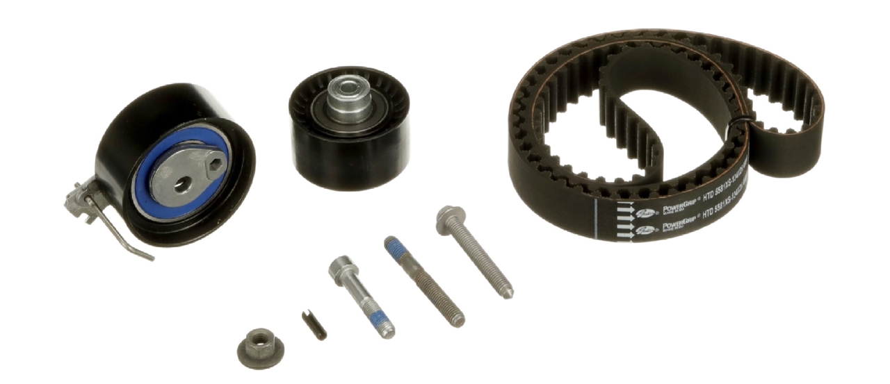 Timing belt set Citroen C2: K035581XS Gates Timing Belt Kit