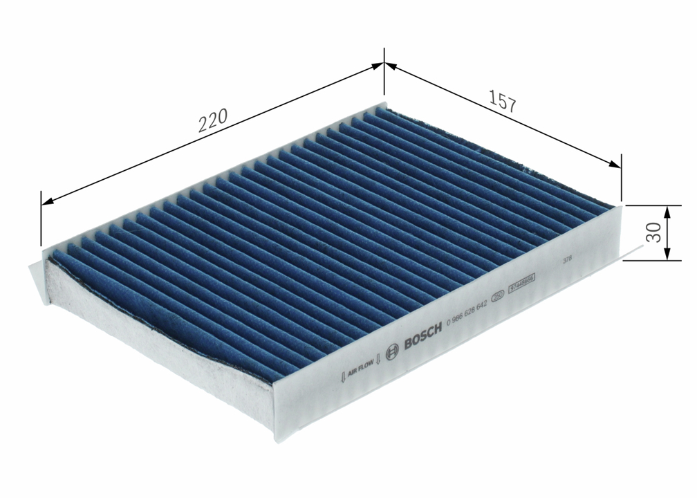 Bosch Filter, cabin air – price 70 PLN