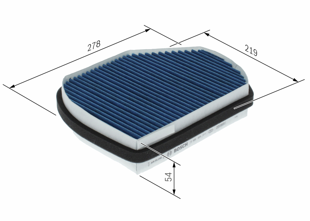 Bosch Filter, cabin air – price 102 PLN