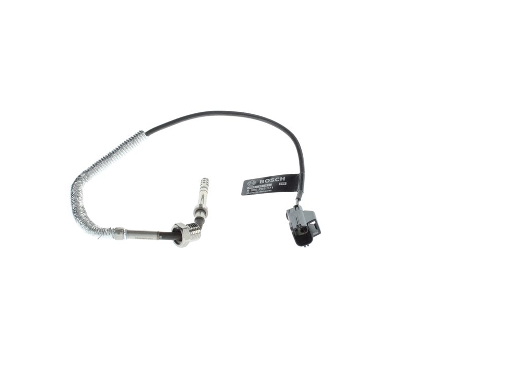 Exhaust temp sensor Volvo V50: 0986259171 Bosch Sensor, exhaust gas temperature