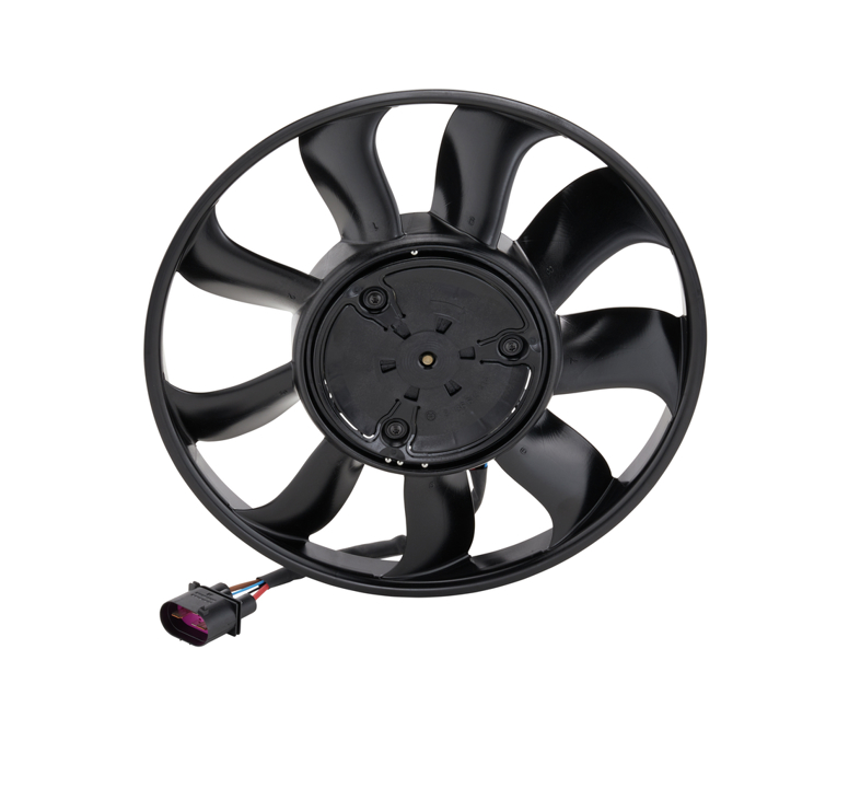 Radiator cooling fan Audi Q7: 0986338601 Bosch Electric Motor, radiator fan