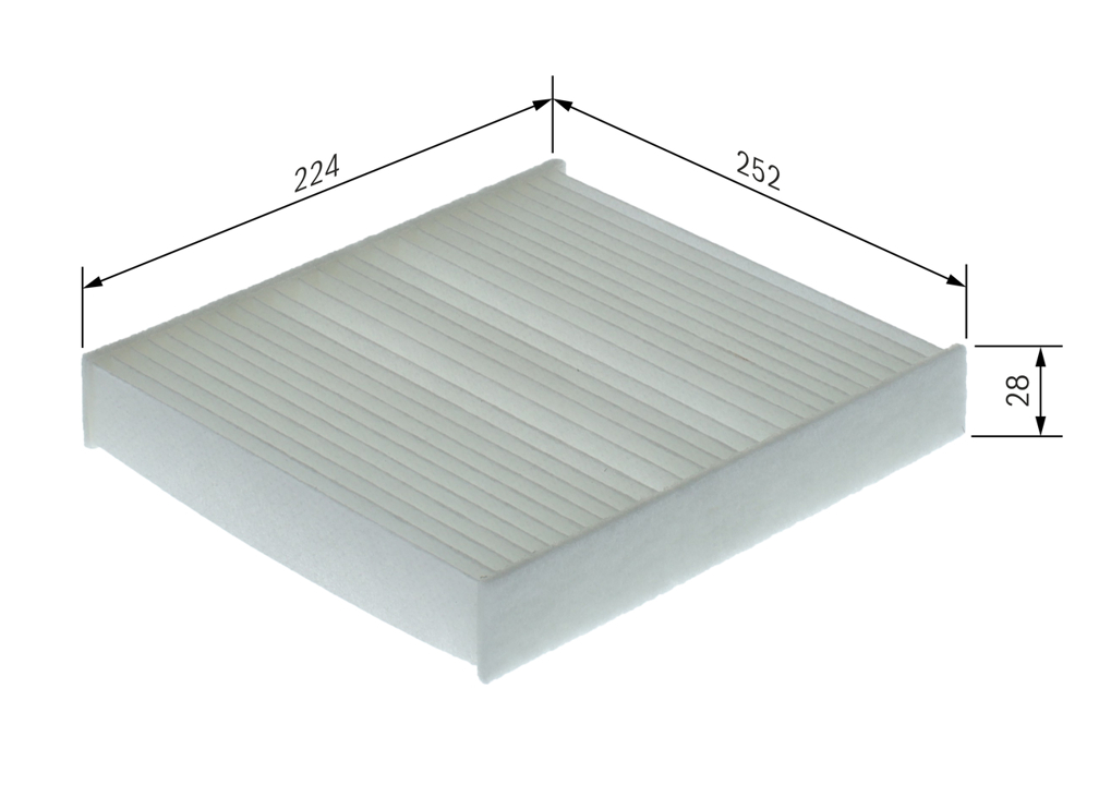 Bosch 1 987 435 169 Cabin filter 1987435169 1987435169 Bosch Cabin filter
