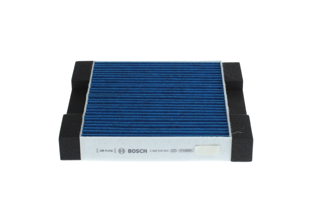 Air conditioning filter Mercedes EQA: 0986628663 Bosch Filter, cabin air