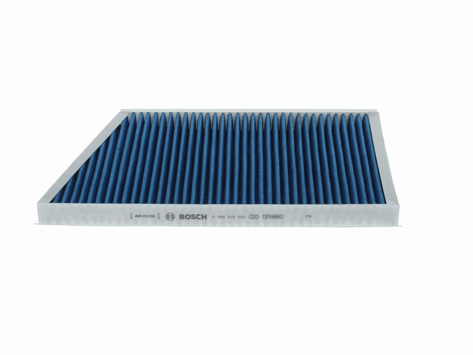 Air conditioning filter Mercedes C-Class: 0986628603 Bosch Filter, cabin air