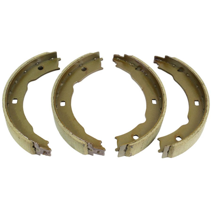 Handbrake brake pads Peugeot 607: 23105062 Abakus Brake Shoe Set, parking brake