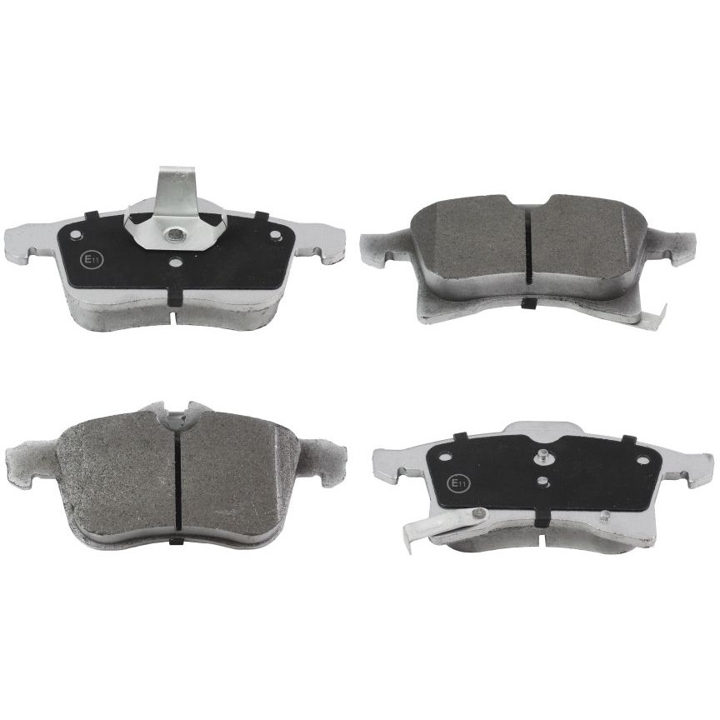 Brake pad kit Opel Corsa D: 23101005 Abakus Brake pad set
