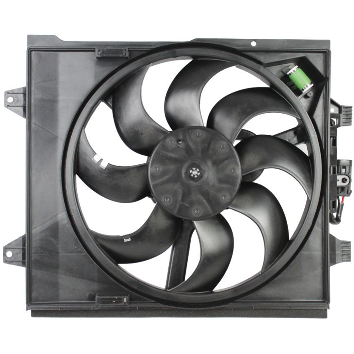 Car radiator fan Fiat Panda: 0160140016 Abakus Fan, engine cooling