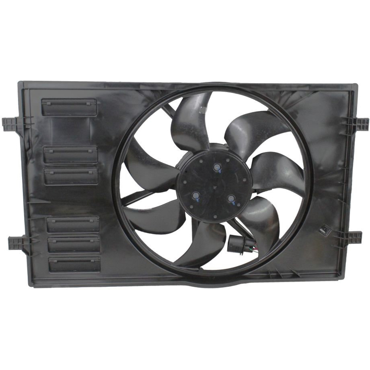 Car radiator fan Audi Q2: 0530140044 Abakus Hub, engine cooling fan wheel
