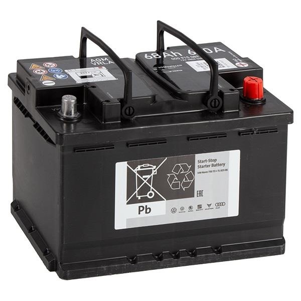 000915089BC VAG Battery VAG 12B 68Ач 680A(EN) R+