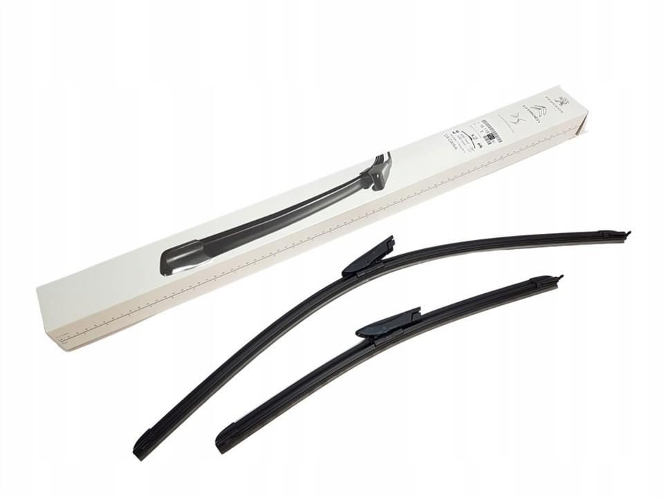 1611870180 Citroen/Peugeot Set of frameless wiper blades 650/430