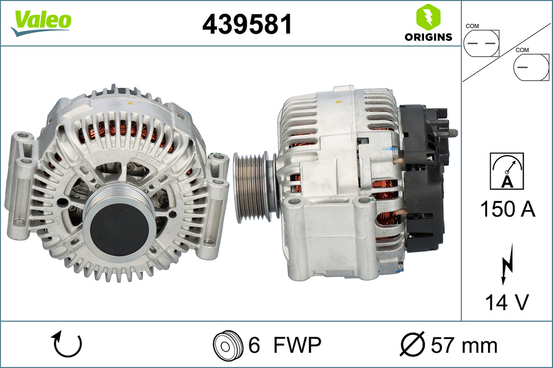 439581 Valeo Alternator
