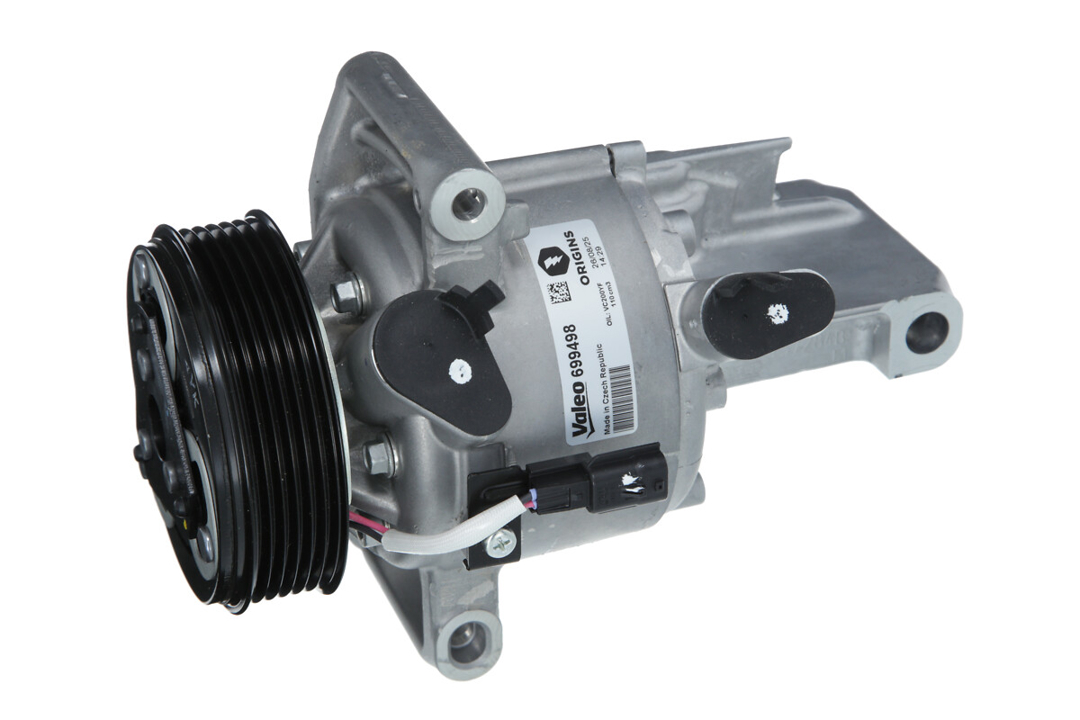 Aircon compressor Dacia Duster: 699498 Valeo Compressor, air conditioning