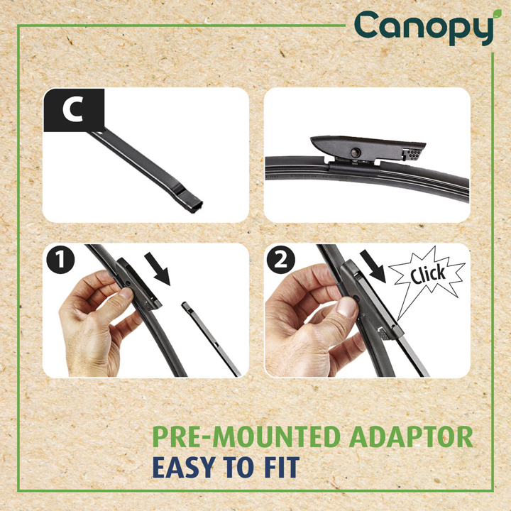 Valeo Rear wiper arm and blade – price 48 PLN