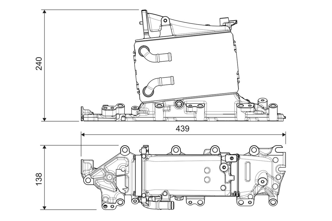Intercooler Audi Q3: 822935 Valeo Intercooler, charger