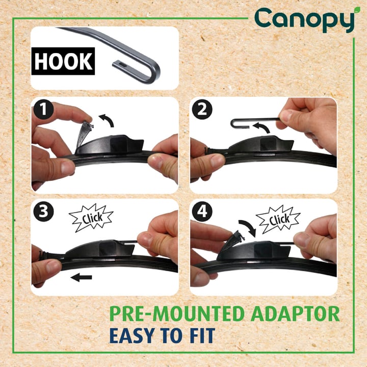 Valeo Rear wiper arm and blade – price 44 PLN