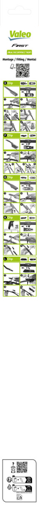 Valeo Wiper Blade – price 36 PLN
