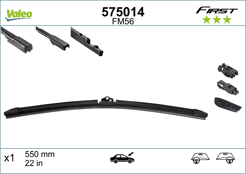 575014 Valeo Wiper Blade