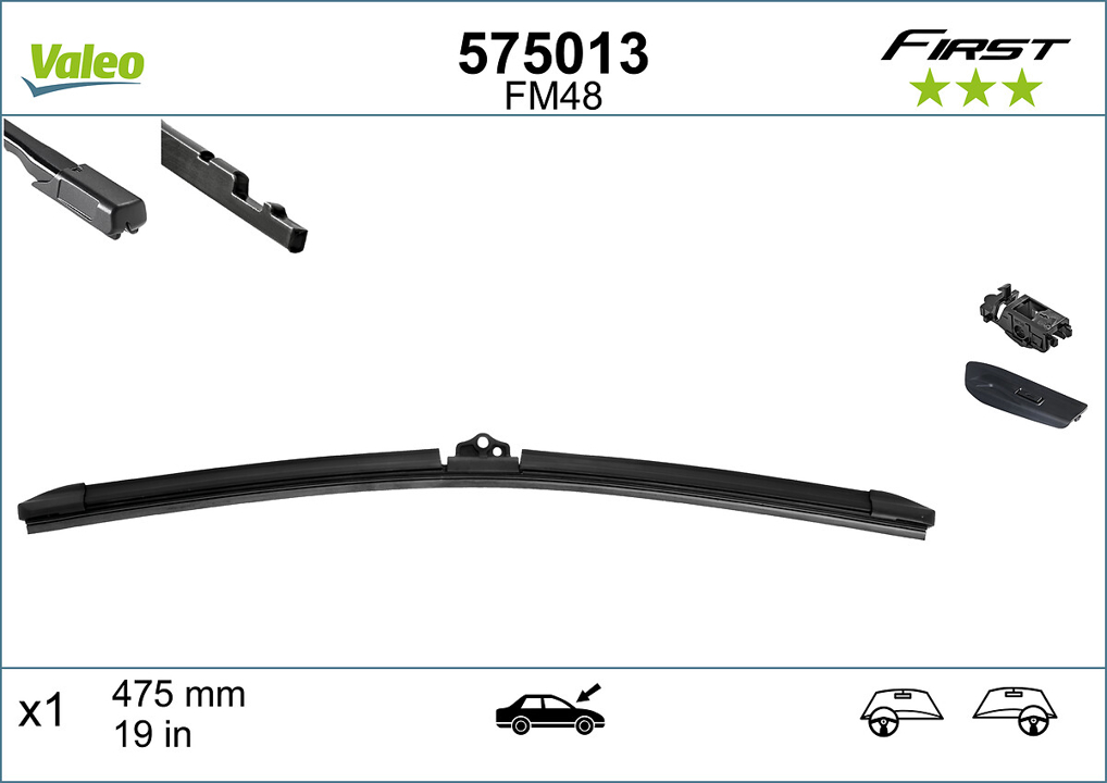 575013 Valeo Wiper Blade