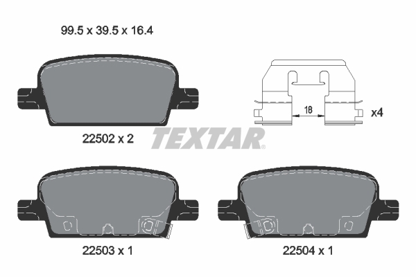Buy Textar 2250201 at a low price in United Arab Emirates!