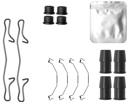 82558500 Textar Accessory Kit, disc brake pad