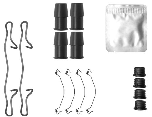 82560000 Textar Accessory Kit, disc brake pad