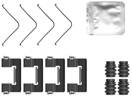 82560600 Textar Accessory Kit, disc brake pad