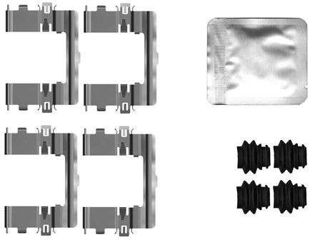 82562000 Textar Accessory Kit, disc brake pad