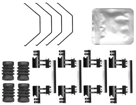 82562400 Textar Accessory Kit, disc brake pad