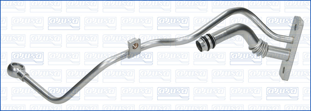 Intercooler hose Seat Altea: OP10257 Ajusa Turbine oil supply pipe