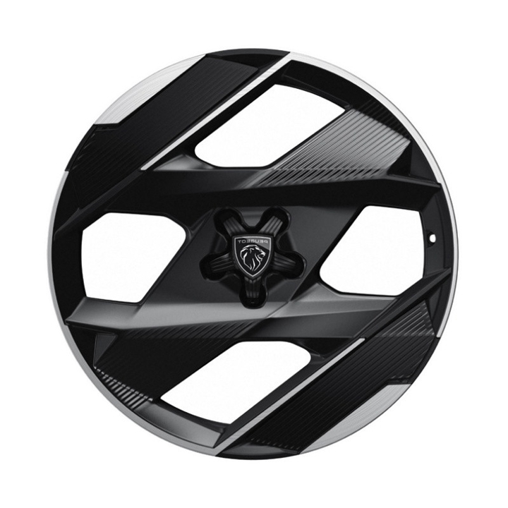 98406748XY Citroen/Peugeot Light Alloy Wheel Citroen/Peugeot 8x20 5x108 ET50 DIA65,1 Silver-Black
