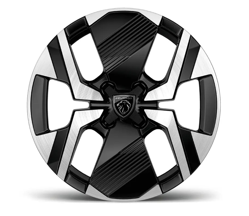 98492690XK Citroen/Peugeot Light Alloy Wheel Citroen/Peugeot 6,5x17 4x108 ET32 DIA65,1 Silver-Black