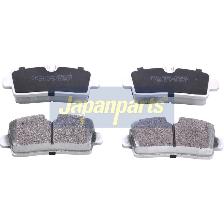 PP0223AF Japanparts Brake Pad Set, disc brake
