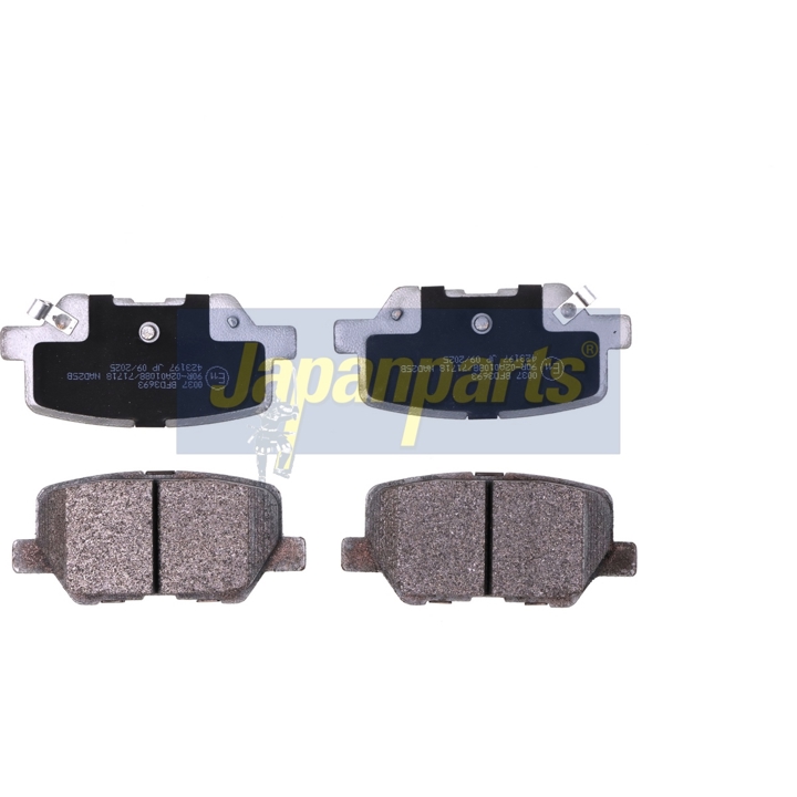 Brake spare parts Maxus: PP0037AF Japanparts Brake Pad Set, disc brake