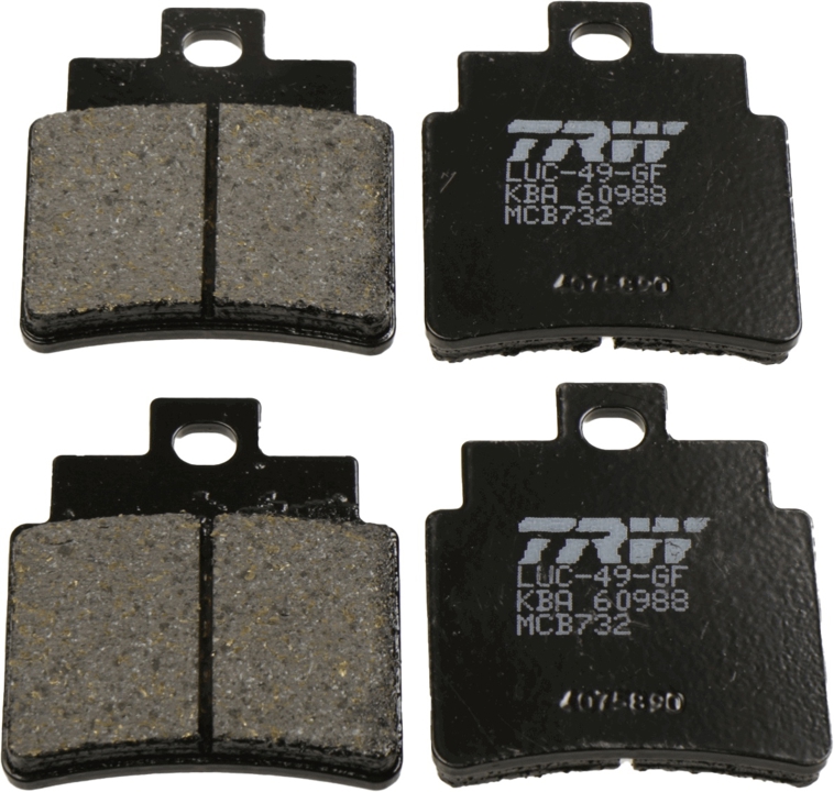 MCB732 TRW Brake pad set