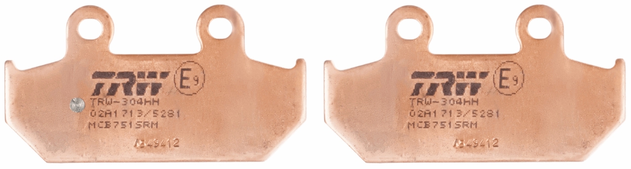 MCB751SRM TRW Brake pad set
