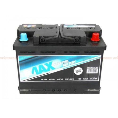 4max 0608-03-0014Q Battery 4max Ecoline 12V 77AH 760A(EN) R+ 0608030014Q