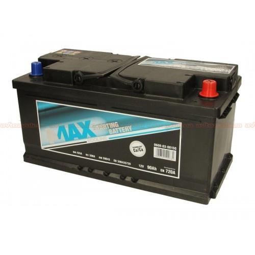 4max 0608-03-0015Q Battery 4max Ecoline 12V 90AH 720A(EN) R+ 0608030015Q