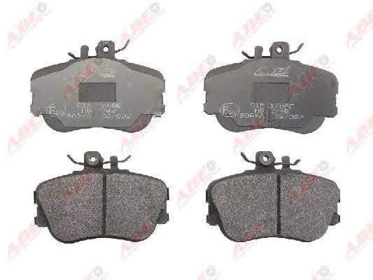 Front disc brake pads, set ABE C1M017ABE