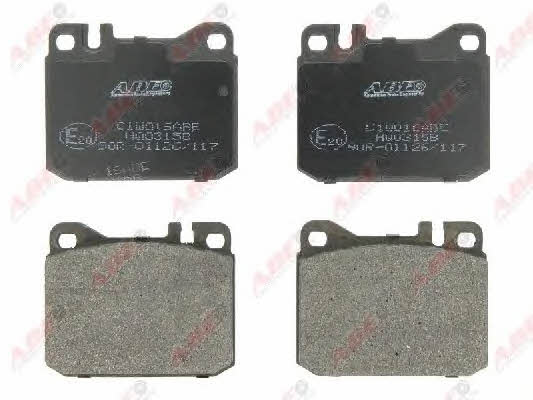 ABE C1W016ABE Front disc brake pads, set C1W016ABE