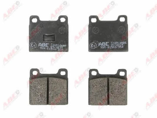 ABE C1W018ABE Front disc brake pads, set C1W018ABE