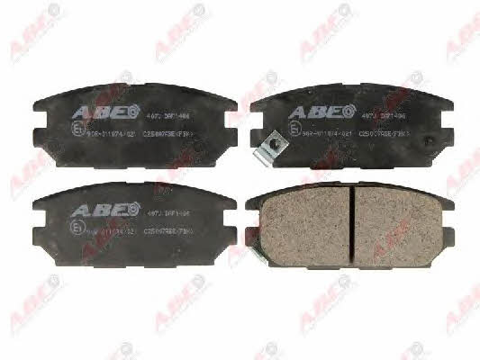 ABE C25007ABE Rear disc brake pads, set C25007ABE