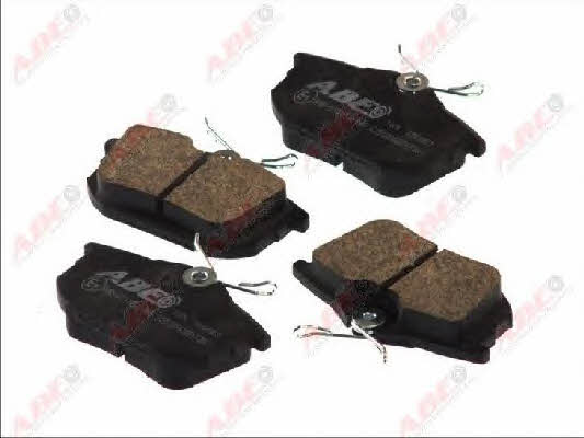 Rear brake pad set ABE C25009ABE