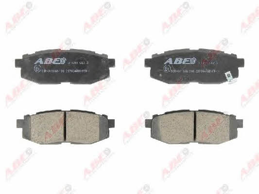 Rear disc brake pads, set ABE C27004ABE