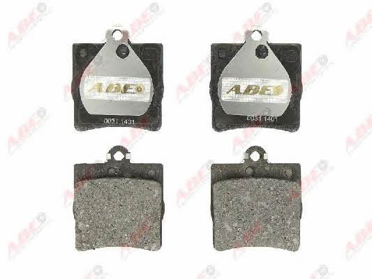 Rear disc brake pads, set ABE C2M014ABE