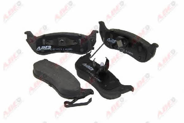 Rear brake pad set ABE C2Y011ABE